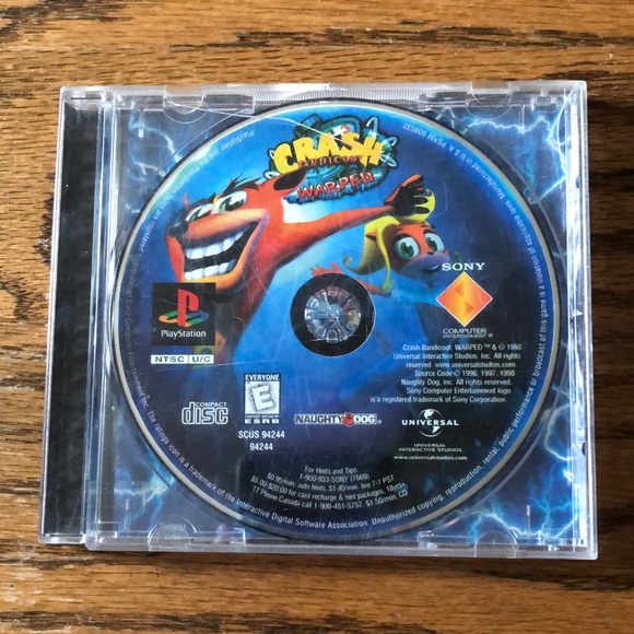 Sony Video Games & Consoles Crash Bandicoot Warped Playstation Poshmark
